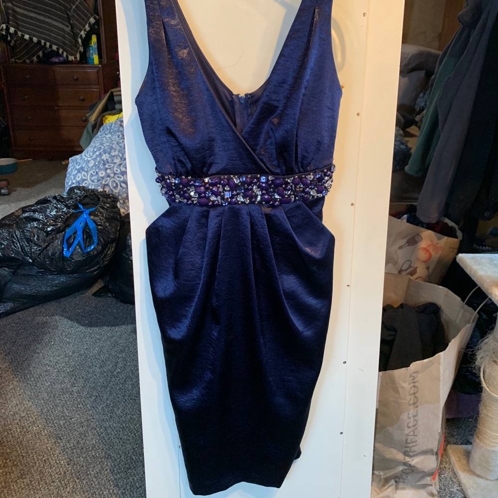 City Studio Mid-length Satin Dress